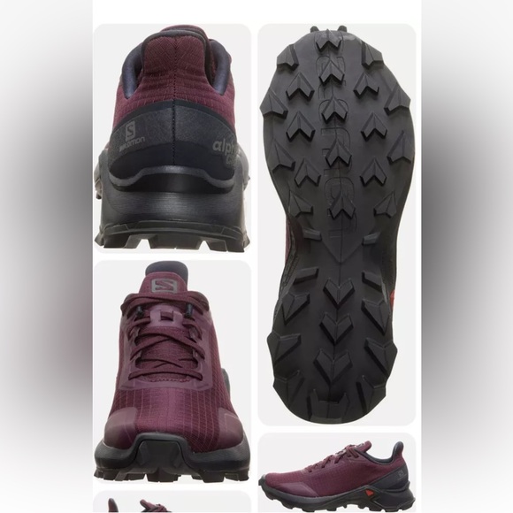 Salomon Women's Alphacross W Trail Running Shoe Sz 7 - Picture 4 of 4